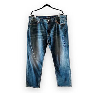 Lucky Brand 221 Straight Medium Wash Men’s Jeans 42 X 30 Denim New With Tags NWT